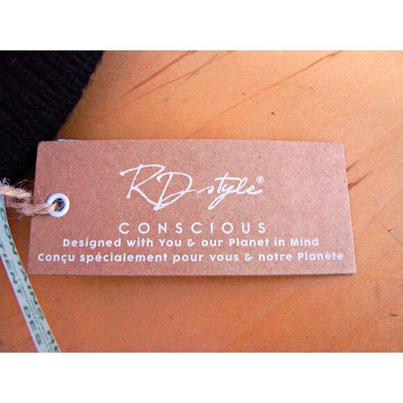 RD Style Turtleneck Sweater Check Hounds Tooth NWT - Picture 5 of 11